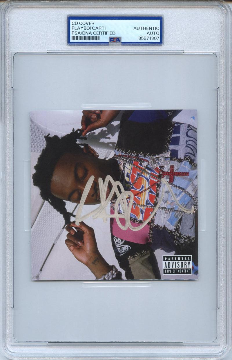 Playboi Carti Signed Autographed CD Cover “Playboi Carti” PSA/DNA Authenticated