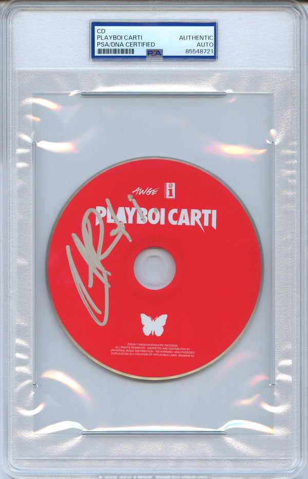 Playboi Carti Signed Autographed CD “Playboi Carti” PSA/DNA Authenticated