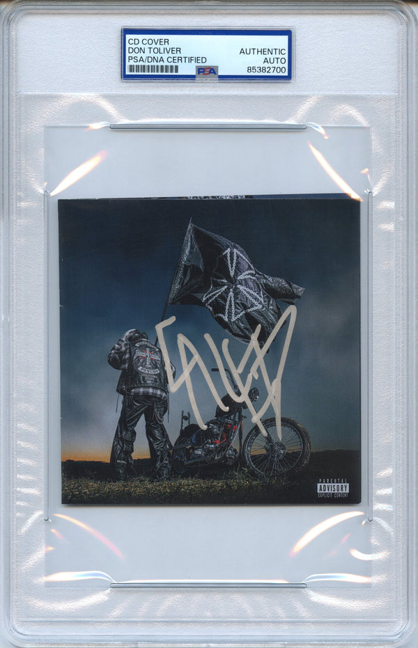 Don Toliver Signed Autographed CD Cover “Hardstone Psycho” PSA/DNA Authenticated