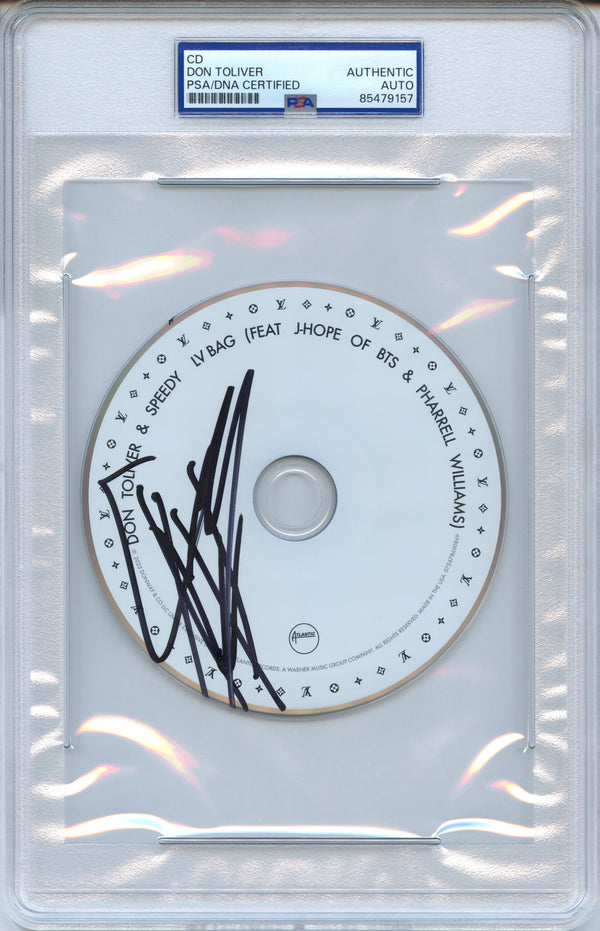 Don Toliver Signed Autographed CD “LV Bag” PSA/DNA Authenticated