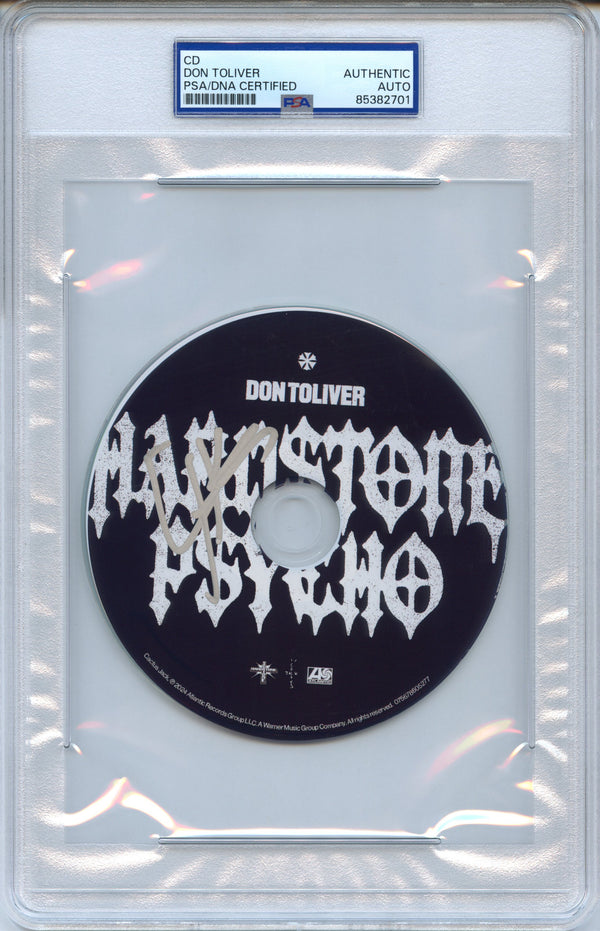 Don Toliver Signed Autographed CD “Hardstone Psycho” PSA/DNA Authenticated