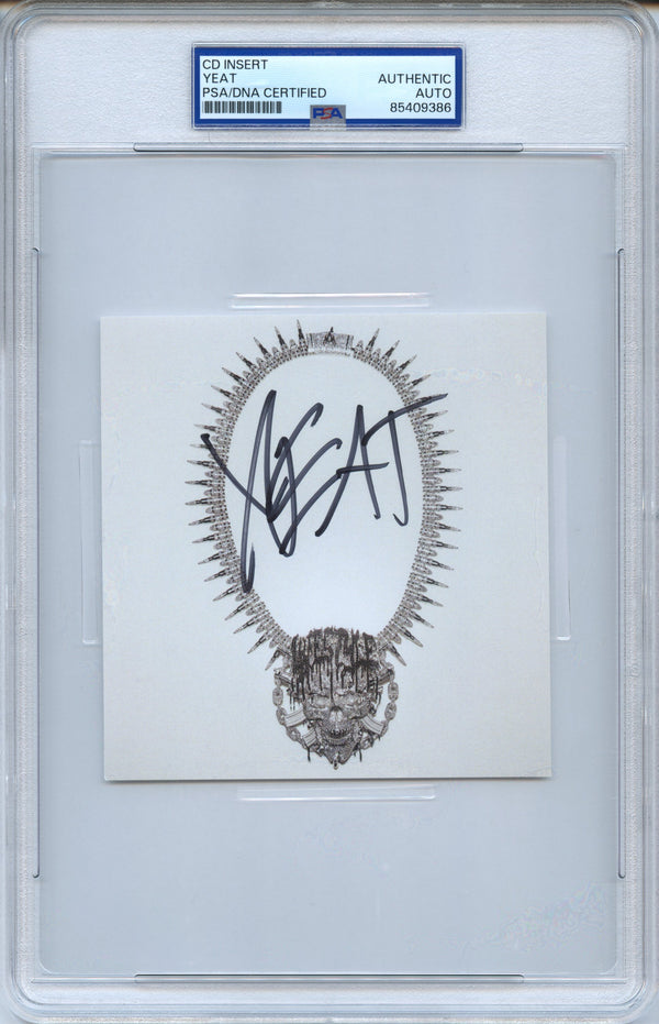 Yeat Signed Autographed CD Insert “LYFESTYLE” PSA/DNA Authenticated