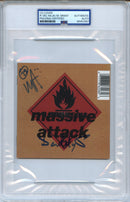 Massive Attack Signed Autographed CD Cover "Blue Lines" PSA/DNA Authenticated
