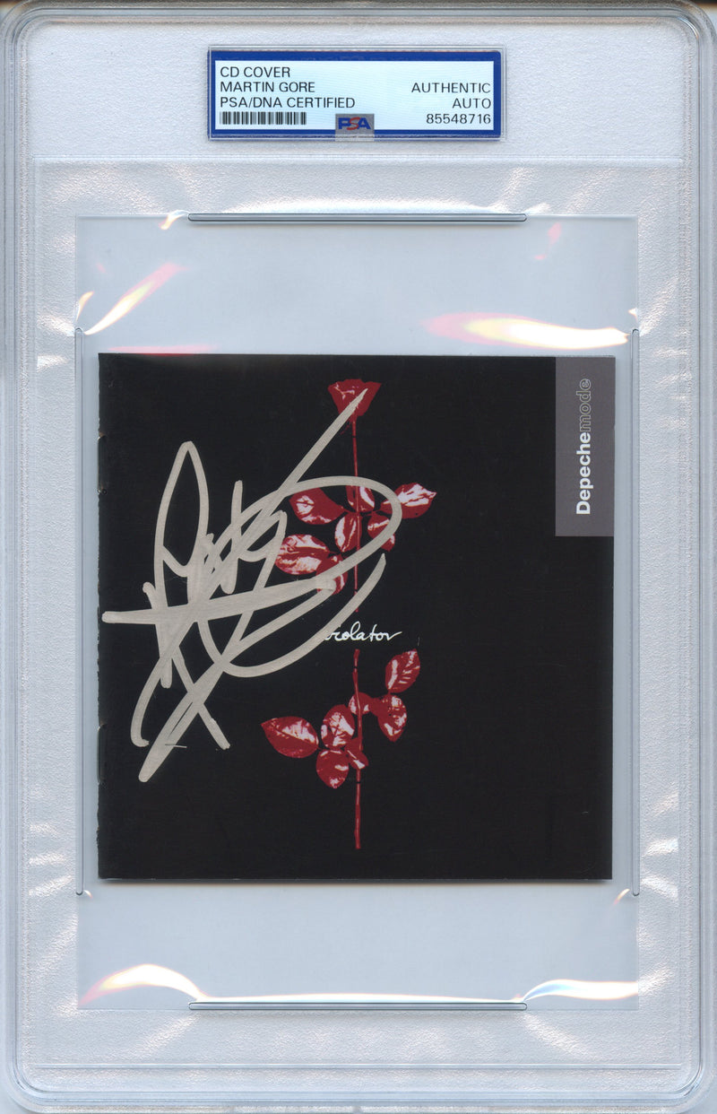 Martin Gore Signed Autographed CD Cover "Violator" PSA/DNA Authenticated
