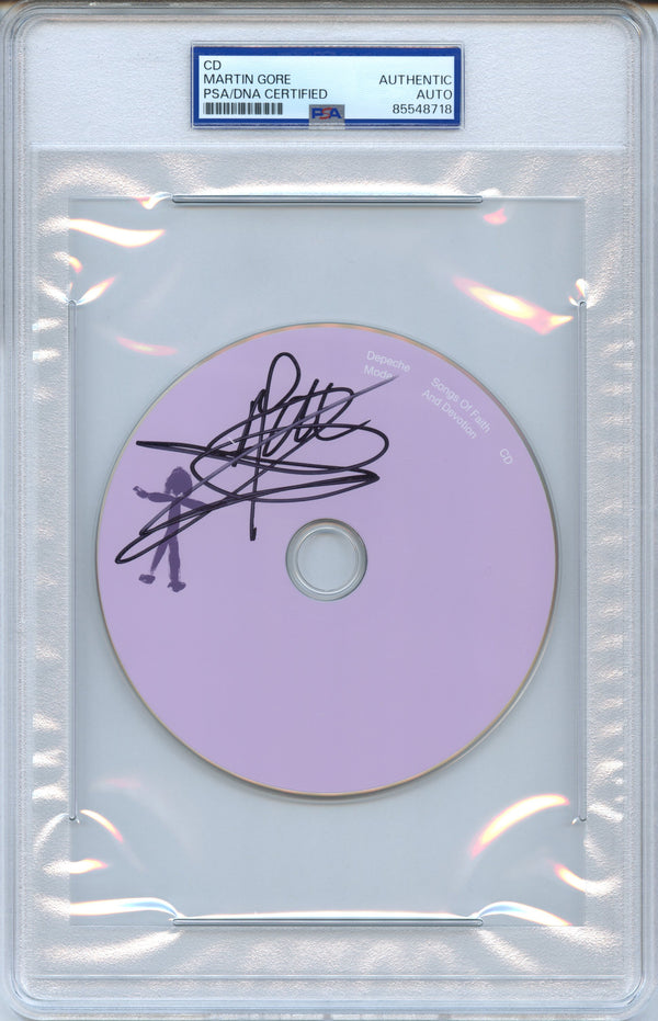 Martin Gore Signed Autographed CD "Songs of Faith and Devotion" PSA/DNA Authenticated