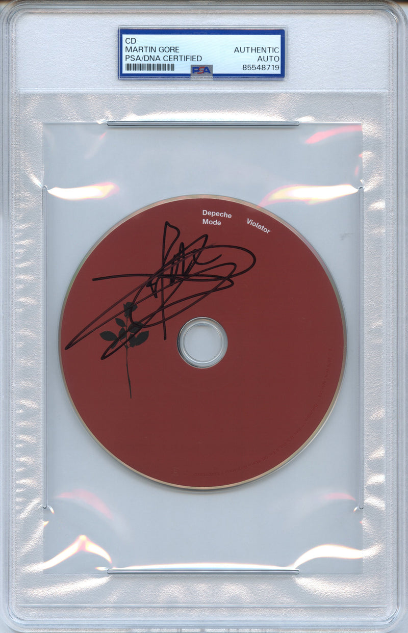 Martin Gore Signed Autographed CD "Violator" PSA/DNA Authenticated
