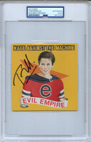 Tom Morello Signed Autographed CD Cover "Evil Empire" PSA/DNA Authenticated