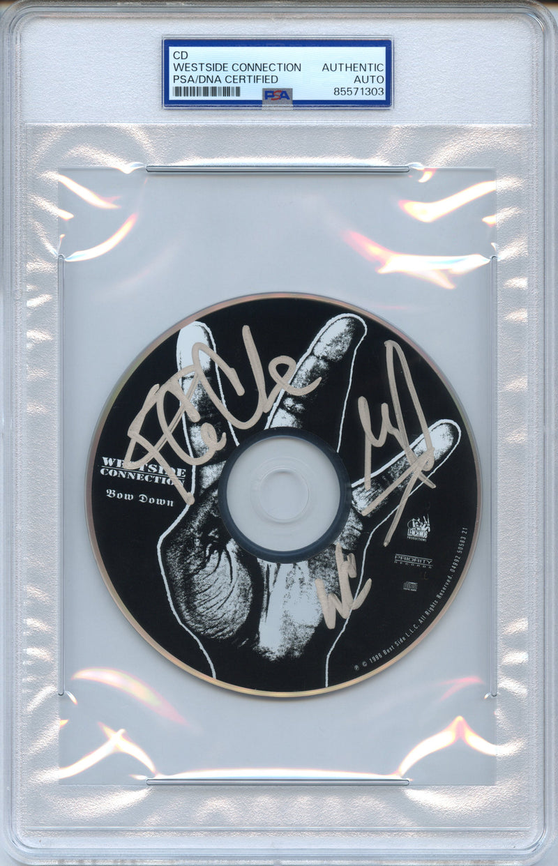 Westside Connection Signed Autographed CD "Bow Down" PSA/DNA Authenticated