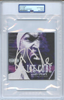 Ice Cube Signed Autographed CD Cover “War & Peace, Volume 2” PSA/DNA Authenticated