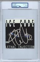 Ice Cube Signed Autographed CD Cover “Lethal Injection” PSA/DNA Authenticated