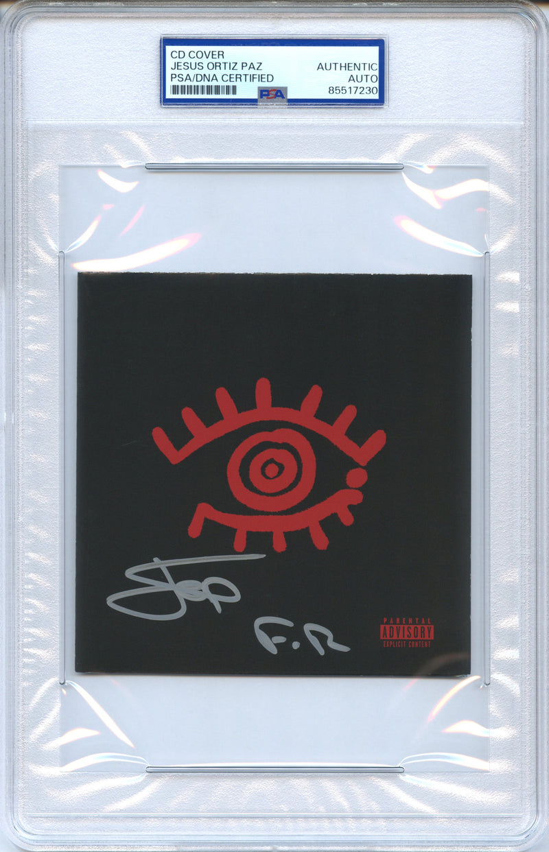 Jesus Ortiz Paz Signed Autographed CD Cover "111XPANTIA" PSA/DNA Authenticated