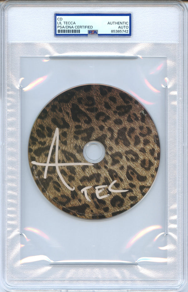 Lil Tecca Signed Autographed CD “Plan A” PSA/DNA Authenticated