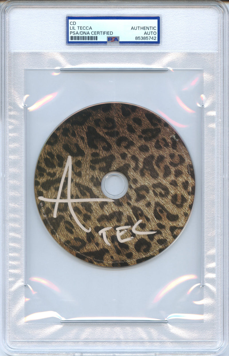 Lil Tecca Signed Autographed CD “Plan A” PSA/DNA Authenticated