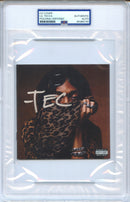 Lil Tecca Signed Autographed CD Cover “Plan A” PSA/DNA Authenticated