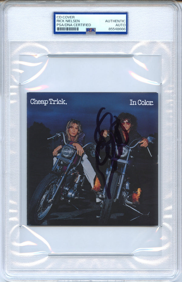 Rick Nielsen Signed Autographed CD Cover "In Color" PSA/DNA Authenticated