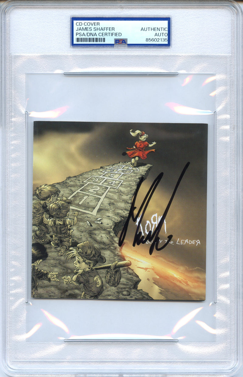 James “Munky” Shaffer Signed Autographed CD Cover "Follow the Leader" PSA/DNA Authenticated