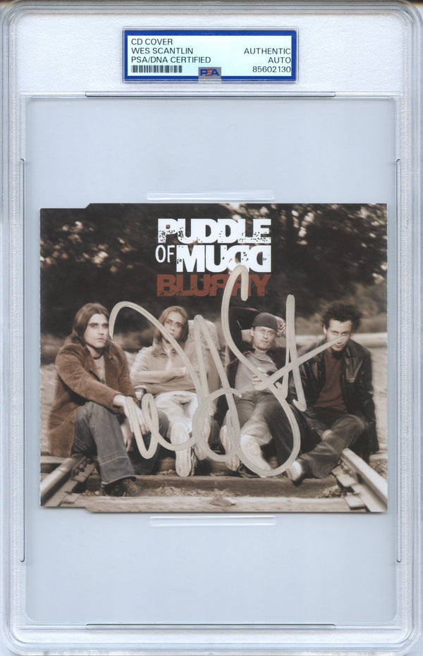 Wes Scantlin Signed Autographed CD Cover “Blurry” PSA/DNA Authenticated