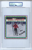 Johnny Mathis Signed Autographed CD Cover "Merry Christmas" PSA/DNA Authenticated