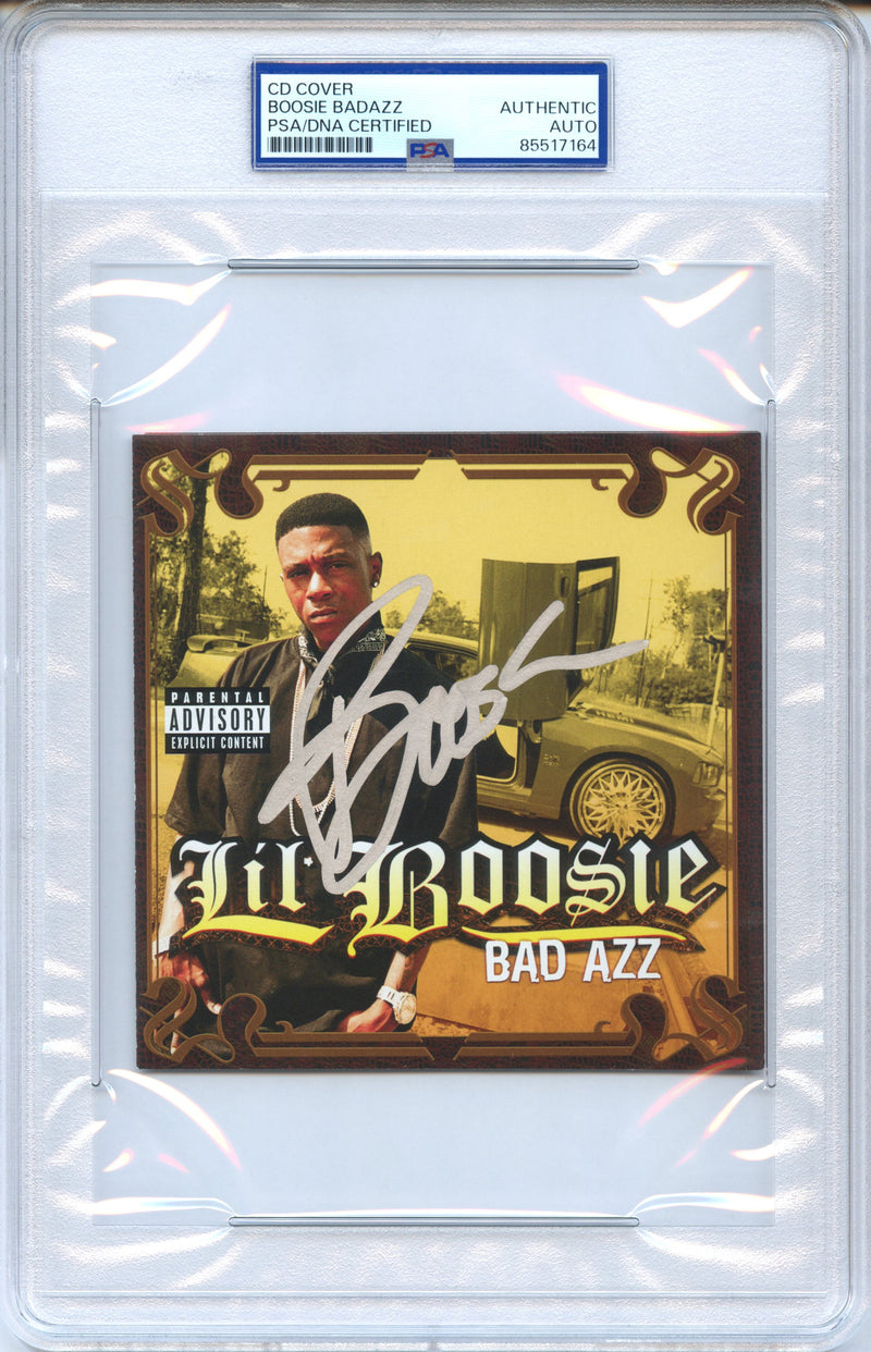 Boosie Badazz Signed Autographed CD Cover “Bad Azz” PSA/DNA Authenticated