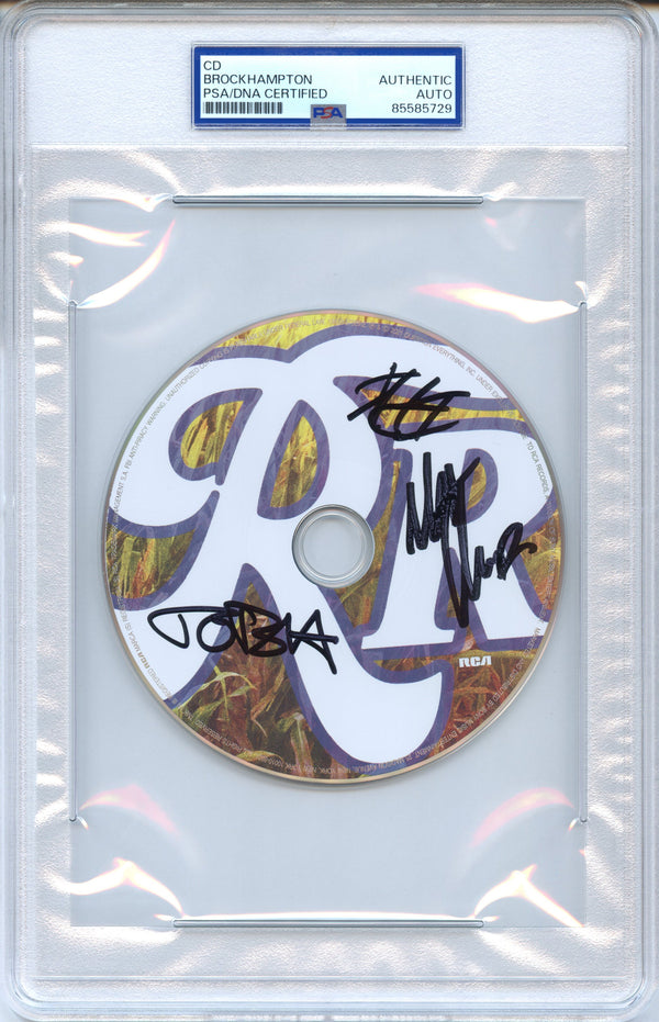 BROCKHAMPTON Signed CD “Roadrunner: New Light, New Machine” PSA/DNA Authenticated