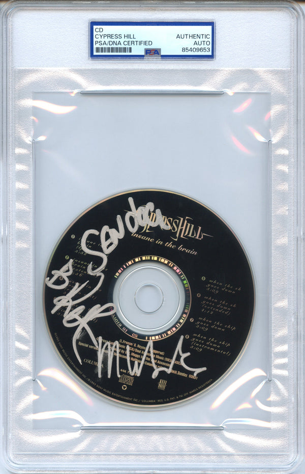 Cypress Hill Signed Autographed CD "Insane in the Brain" PSA/DNA Authenticated