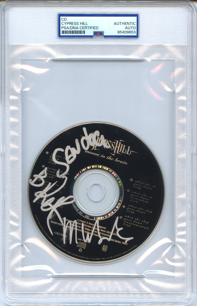Cypress Hill Signed Autographed CD "Insane in the Brain" PSA/DNA Authenticated