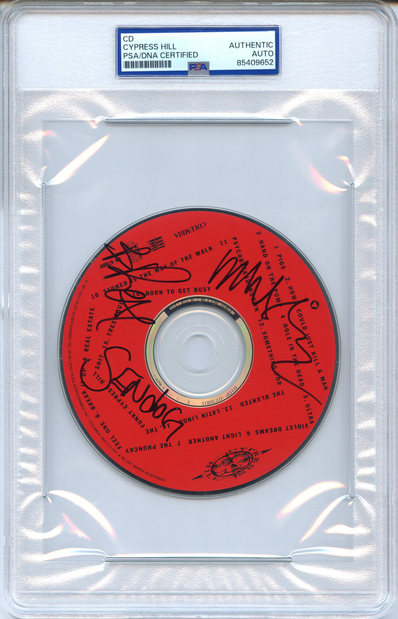 Cypress Hill Signed Autographed CD "Cypress Hill" PSA/DNA Authenticated
