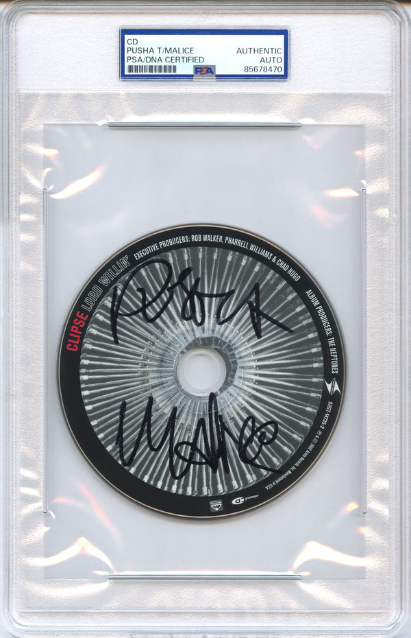 Clipse Signed Autographed CD “Lord Willin'” PSA/DNA Authenticated