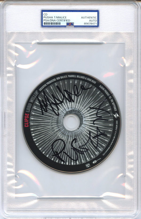 Clipse Signed Autographed CD “Lord Willin'” PSA/DNA Authenticated