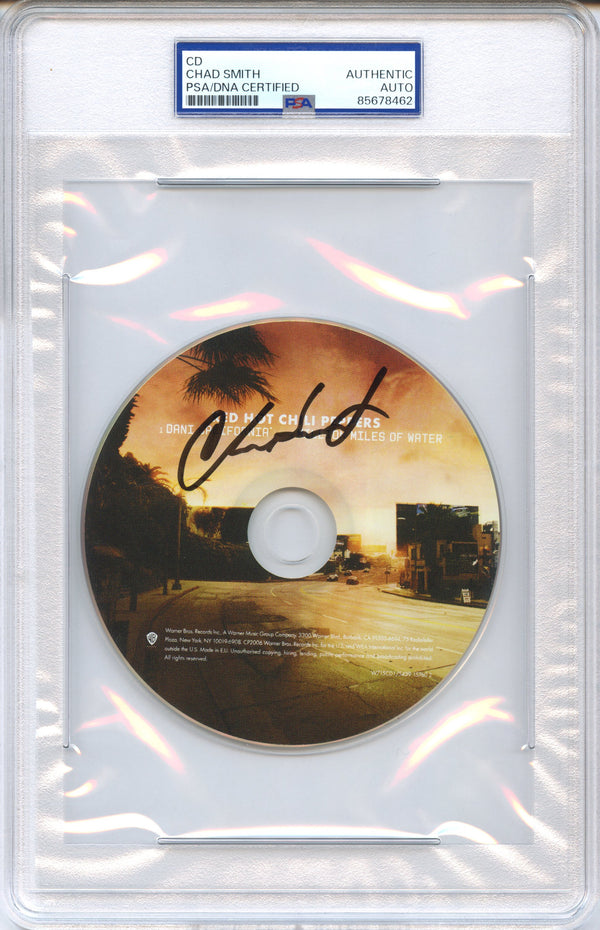 Chad Smith Signed Autographed CD "Dani California" PSA/DNA Authenticated