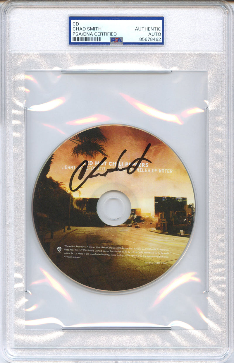 Chad Smith Signed Autographed CD "Dani California" PSA/DNA Authenticated