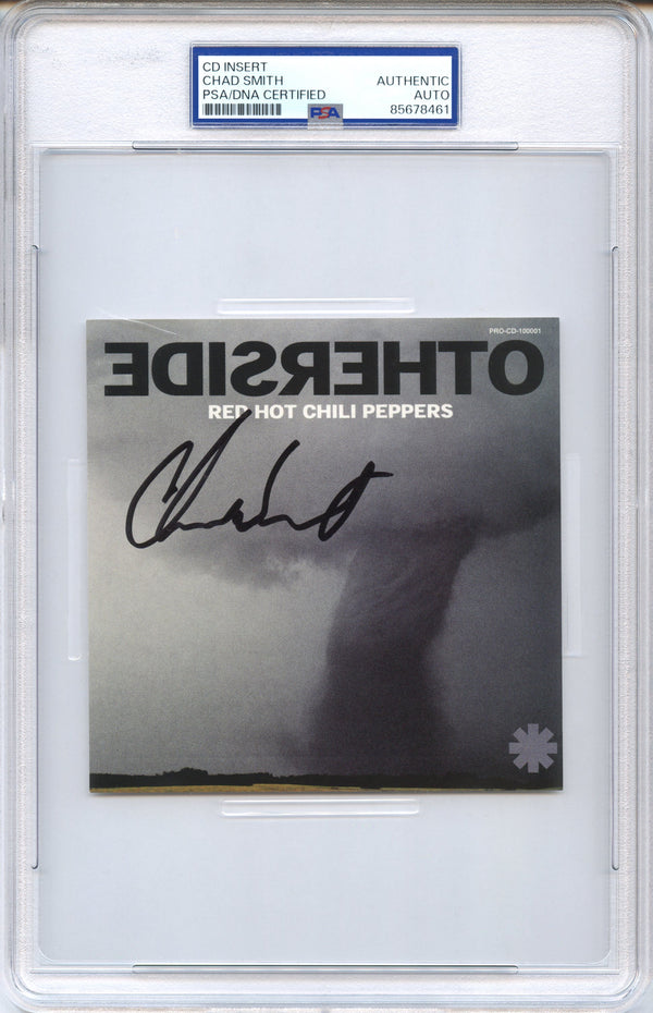 Chad Smith Signed Autographed CD Cover "Otherside" PSA/DNA Authenticated