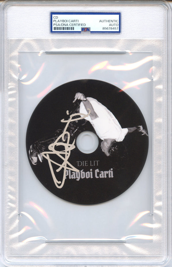 Playboi Carti Signed Autographed CD “Die Lit” PSA/DNA Authenticated