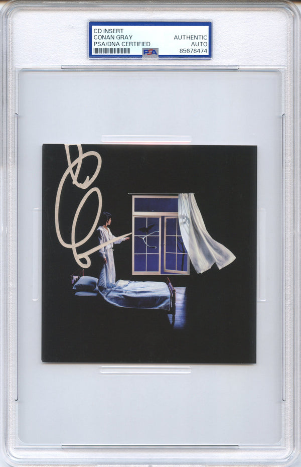 Conan Gray Signed Autographed CD Cover “Wishbone” PSA/DNA Authenticated