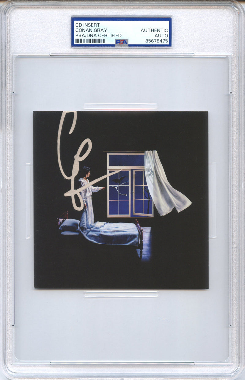 Conan Gray Signed Autographed CD Cover “Wishbone” PSA/DNA Authenticated
