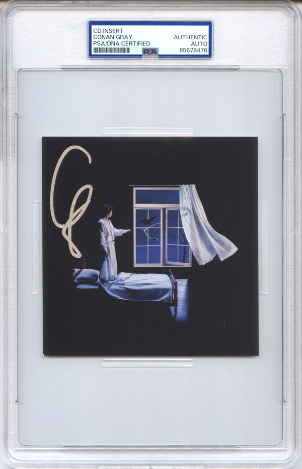 Conan Gray Signed Autographed CD Cover “Wishbone” PSA/DNA Authenticated