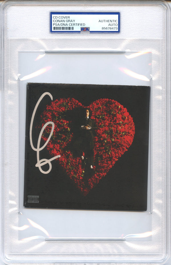 Conan Gray Signed Autographed CD Cover “Superache” PSA/DNA Authenticated