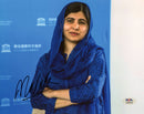 Malala Yousafzai Signed Autographed 8x10 Photo PSA/DNA Authenticated
