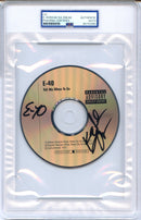 E-40 & Keak da Sneak Signed Autographed CD "Tell Me When To Go" PSA/DNA Authenticated