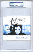 Amy Lee Signed Autographed CD Cover “Bring Me to Life” PSA/DNA Authenticated
