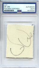 Dr. Dre Signed Autographed Cut PSA/DNA Authenticated