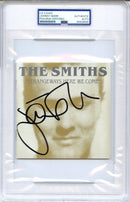 Johnny Marr Signed Autographed CD Cover “Strangeways, Here We Come” PSA/DNA Authenticated