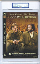 Matt Damon Signed Autographed DVD Cover “Good Will Hunting” PSA/DNA Authenticated