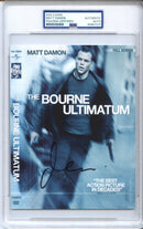 Matt Damon Signed Autographed DVD Cover “The Bourne Ultimatum” PSA/DNA Authenticated