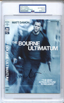 Matt Damon Signed Autographed DVD Cover “The Bourne Ultimatum” PSA/DNA Authenticated