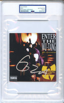 GZA Signed Autographed CD Cover "Enter the Wu-Tang (36 Chambers)" PSA/DNA Authenticated