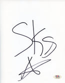 Sk8star Signed Autographed 8x10 Sketch PSA/DNA Authenticated
