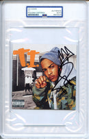 T.I. Signed Autographed CD Cover “Urban Legend” PSA/DNA Authenticated