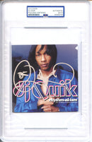 DJ Quik Signed Autographed CD Cover "Rhythm-al-ism" PSA/DNA Authenticated