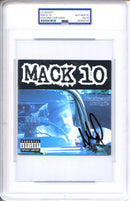 Mack 10 Signed Autographed CD Cover "Backyard Boogie" PSA/DNA Authenticated